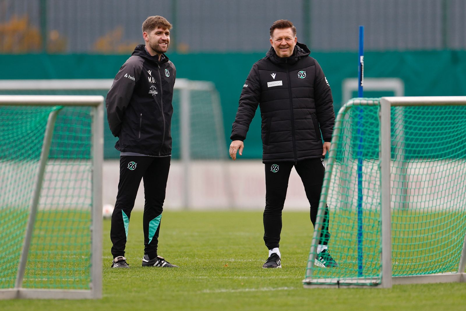 Martin Glaese auf dem Trainingsplatz